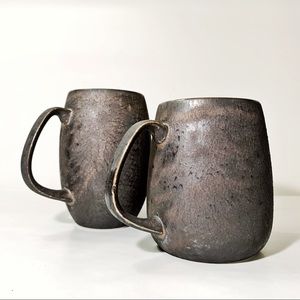 Starbucks Copper Iridescent Textured Mugs (set)